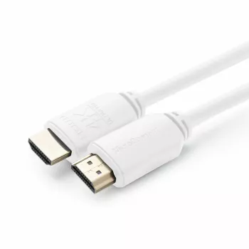 Καλώδιο HDMI Microconnect MC-HDM19191V2.0WH 1m HDMI Type-A αρσενικό 18 Gbit/s λευκό