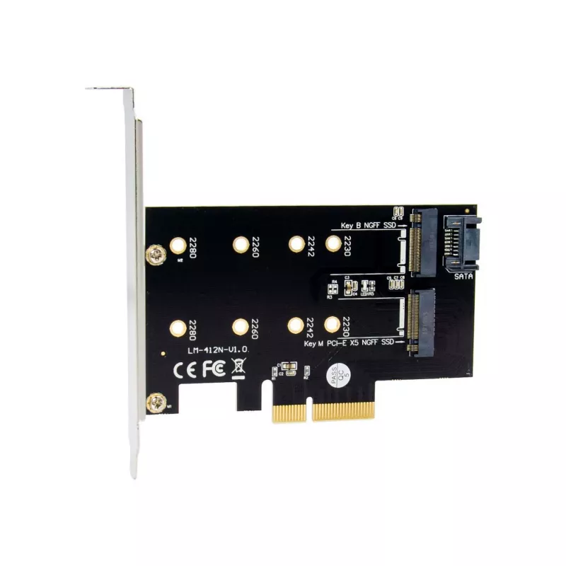 Microconnect MC-PCIE-SSDADAPTER Κάρτες διασύνδεσης/προσαρμογείς Εσωτερική M.2