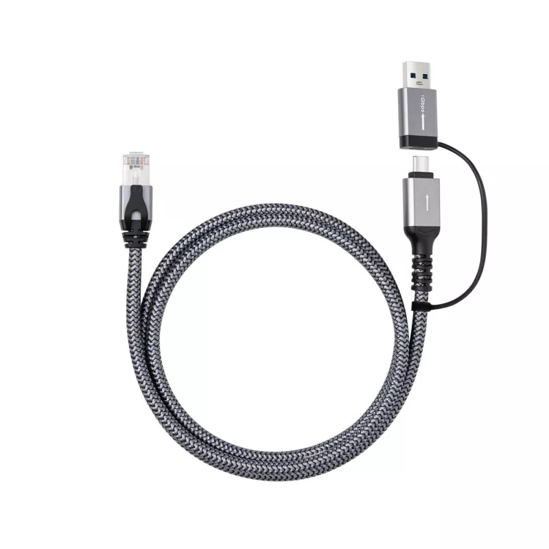 Microconnect Καλώδιο προσαρμογέα CAT6 FTP σε USB-A-C, 1 μέτρο