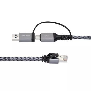 Microconnect Καλώδιο προσαρμογέα CAT6 RJ45 FTP σε USB A-C, 5 μέτρα Προσαρμογέας δικτύου
