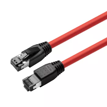 Microconnect MC-SFTP80025R Καλώδιο δικτύου κόκκινο 0,25 m Cat8.1 S/FTP (S-STP)