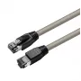 Microconnect MC-SFTP8010 Καλώδιο δικτύου γκρι 10 m Cat8.1 S/FTP (S-STP)