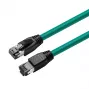 Microconnect MC-SFTP803G Καλώδιο δικτύου πράσινο 3 m Cat8.1 S/FTP (S-STP)