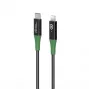 Microconnect MC-SMART USB C-L-2 καλώδιο Lightning 2 m μαύρο, πράσινο