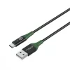 Microconnect MC-SMART USB-A-C-02 καλώδιο USB USB 2.0 2 m USB A USB C μαύρο, πράσινο