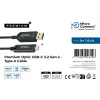 MicroConnect MC-USB3.2CA5OP οπτικό καλώδιο Premium Optic USB 3.2, USB-A σε USB-C, 5 m