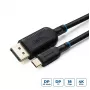 Προσαρμογέας καλωδίου βίντεο MicroConnect MC-USBCDP05 0,5 m USB Type-C σε DisplayPort μαύρο