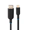 Microconnect MC-USBCDP3 προσαρμογέας καλωδίου βίντεο 3 m USB Type-C DisplayPort μαύρο