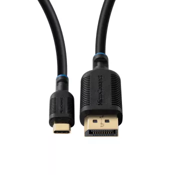 Microconnect MC-USBCDP5 προσαρμογέας καλωδίου βίντεο 5 m USB Type-C DisplayPort μαύρο