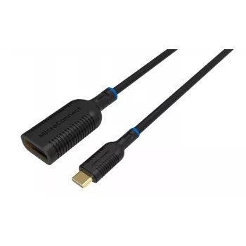 Προσαρμογέας καλωδίου βίντεο Microconnect MC-USBCDP-A 0,2 m USB Type-C σε DisplayPort μαύρο