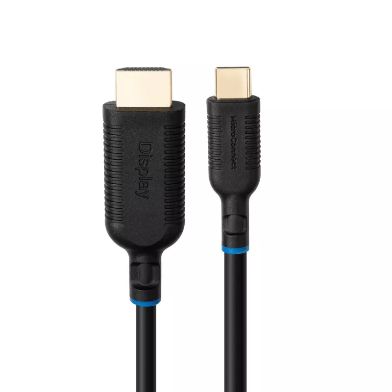 Microconnect MC-USBCHDMI05 προσαρμογέας καλωδίου βίντεο 0,5 m HDMI Type-A (Standard) μαύρο