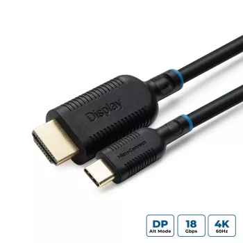 Microconnect MC-USBCHDMI1 προσαρμογέας καλωδίου βίντεο 1 m HDMI Type-A (Standard) USB Type-C μαύρο