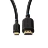 Microconnect MC-USBCHDMI2 προσαρμογέας καλωδίου βίντεο 2 m USB Type-C HDMI μαύρο