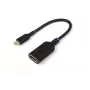 Microconnect MC-USBCHDMI-A προσαρμογέας καλωδίου βίντεο 0,2 m USB C HDMI μαύρο