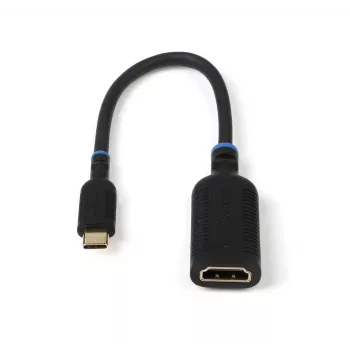 Microconnect MC-USBCHDMI-A προσαρμογέας καλωδίου βίντεο 0,2 m USB C HDMI μαύρο