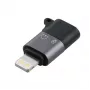 Προσαρμογέας φύλου καλωδίου Microconnect MC-USBCLIGHT USB C σε Lightning ασημί