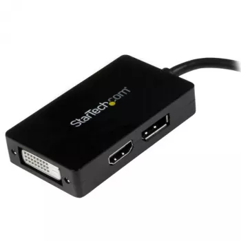 StarTech.com Travel Προσαρμογέας A/V: 3-in-1 Μετατροπέας Mini DisplayPort σε DisplayPort, DVI ή HDMI