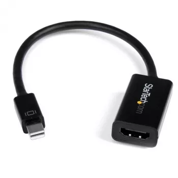 StarTech.com Προσαρμογέας Mini DisplayPort σε HDMI - Ενεργός μετατροπέας βίντεο mDP σε HDMI - 4K 30Hz - Mini DP ή Thunderbolt 1/2 Mac/PC σε οθόνη HDMI/ΤV/Display - Dongle προσαρμογέα mDP 1.2 σε HDMI