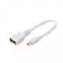Microconnect MDPDP Καλώδιο DisplayPort 0,15 m Mini DisplayPort Λευκό