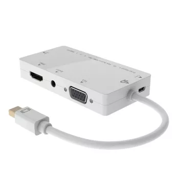 Microconnect MDPDVIHDMIVGAAA Βάση φορητού υπολογιστή/Port replicator Λευκό