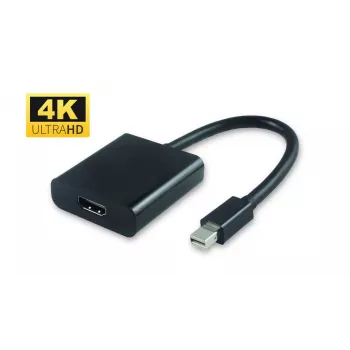 Microconnect MDPHDMI6B καλώδιο-αντάπτορας βίντεο 0,2 m Mini DisplayPort HDMI μαύρο