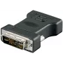 Microconnect MONJK Προσαρμογέας καλωδίου DVI-I VGA Μαύρο