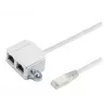 Καλώδιο Δικτύου Microconnect MPK418 Μαύρο 0,15 m Cat5e F/UTP (FTP)