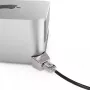 Compulocks Mac Studio Ledge Lock Adapter Keyed καλώδιο κλειδαριάς ασημί