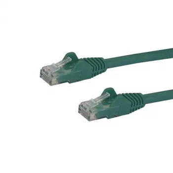 StarTech.com 10m CAT6 καλώδιο Ethernet – πράσινο CAT 6 καλώδιο Gigabit Ethernet – 250MHz 100W PoE RJ45 UTP καλώδιο δικτύου/patch χωρίς γλωττίδα με ανακούφιση τάσης, ελεγμένο μεμονωμένα