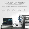 Προσαρμογέας USB Crash Cart StarTech.com με μεταφορά αρχείων & εγγραφή βίντεο