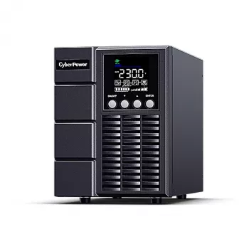Σύστημα αδιάλειπτης παροχής ισχύος CYBERPOWER OLS1000EA, Online διπλής μετατροπής, 1 kVA/900 W, 3× έξοδοι IEC C13, καθαρό ημίτονο, LCD, Tower