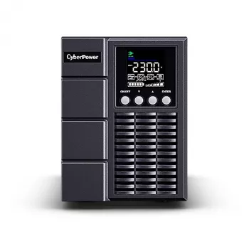 Σύστημα αδιάλειπτης παροχής ισχύος CYBERPOWER OLS1000EA, Online διπλής μετατροπής, 1 kVA/900 W, 3× έξοδοι IEC C13, καθαρό ημίτονο, LCD, Tower