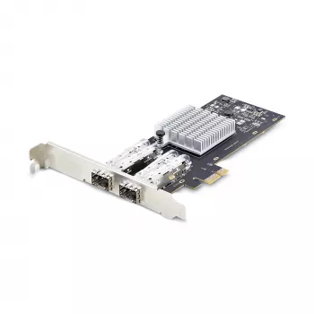 StarTech.com 2-Port GbE SFP κάρτα δικτύου, PCIe 2.0 x1, Intel I350-AM2 2x 1GbE Controller, 1000BASE Copper/Fiber, Dual-Port Gigabit Ethernet NIC, Desktop/Server Backplanes - Συμβατό με Windows και Linux