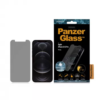 PanzerGlass ® Μεμβράνη προστασίας οθόνης με φίλτρο απορρήτου iPhone 12 | 12 Pro | Standard Fit