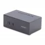 StarTech.com Διακόπτης KVM DisplayPort 2 θυρών για δύο οθόνες, 4K 60Hz, 2x θύρες USB 5Gbps Hub, 2x θύρες USB 2.0 HID, εναλλαγή με hotkey και κουμπί, συμμόρφωση TAA – επίπεδο προστασίας ESD 3