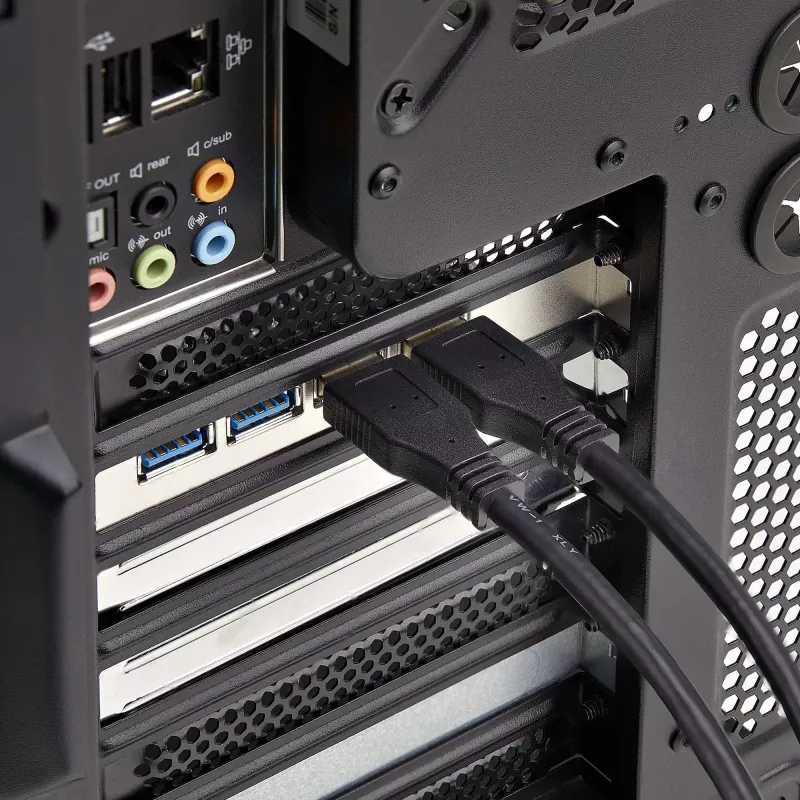 StarTech.com Κάρτα USB PCIe 4 θυρών, USB 3.2 5 Gbit/s, κάρτα επέκτασης PCI Express με 4 ανεξάρτητους ελεγκτές USB, 4 θύρες USB-A, Windows/macOS/Linux