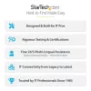 StarTech.com Κάρτα USB PCIe 4 θυρών, USB 3.2 5 Gbit/s, κάρτα επέκτασης PCI Express με 4 ανεξάρτητους ελεγκτές USB, 4 θύρες USB-A, Windows/macOS/Linux