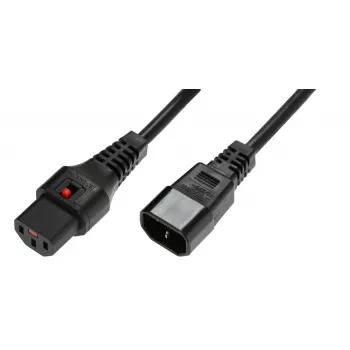 Καλώδιο τροφοδοσίας Microconnect PC1003 Μαύρο 1,5 m Βύσμα C13 Υποδοχή C14