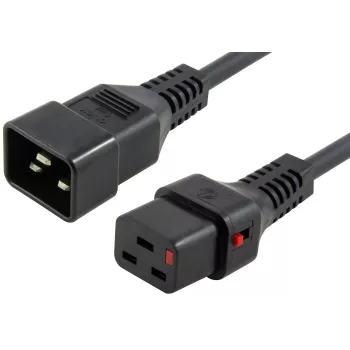 Καλώδιο τροφοδοσίας Microconnect PC1285 Μαύρο 2 m Υποδοχή C20 Υποδοχή C19