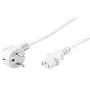 Καλώδιο τροφοδοσίας Microconnect PE010450W Λευκό 5 m Υποδοχή C13