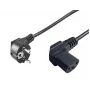 Microconnect PE010530 Καλώδιο τροφοδοσίας μαύρο 3 m CEE7/7 υποδοχή C13