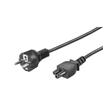 Microconnect PE010818S Καλώδιο τροφοδοσίας μαύρο 1,8 m CEE7/7 υποδοχή C5