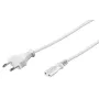 Microconnect PE030705W Καλώδιο τροφοδοσίας λευκό 0,5 m βύσμα ρεύματος Type C υποδοχή C7