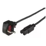 Microconnect PE090420C15 Καλώδιο τροφοδοσίας μαύρο 2 m BS 1363 υποδοχή C15