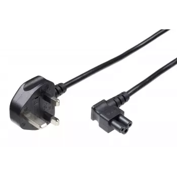 Microconnect PE090818A Καλώδιο τροφοδοσίας μαύρο 1,8 m βύσμα τροφοδοσίας Type G υποδοχή C5