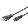 Microconnect PE100830 Καλώδιο τροφοδοσίας μαύρο 3 m υποδοχή C5