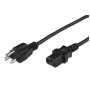 Microconnect PE110418 Καλώδιο τροφοδοσίας μαύρο 1,8 m βύσμα τροφοδοσίας Type B υποδοχή C13