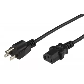 Microconnect PE110440SJT-IT Καλώδιο τροφοδοσίας μαύρο 4 m NEMA 5-15P υποδοχή C13