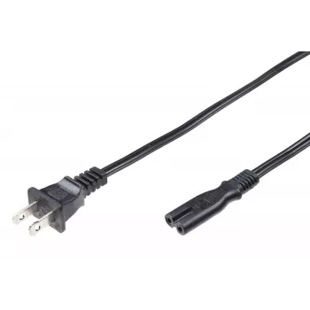 Microconnect PE110718 Καλώδιο τροφοδοσίας μαύρο 1,8 m βύσμα τροφοδοσίας Type A υποδοχή C7