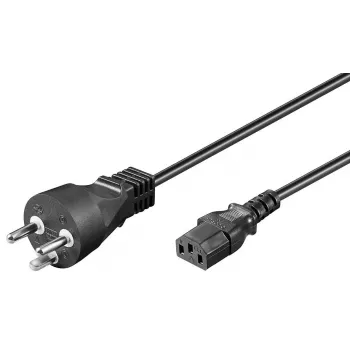 Microconnect PE120405R Καλώδιο τροφοδοσίας μαύρο 0,5 m υποδοχή C13